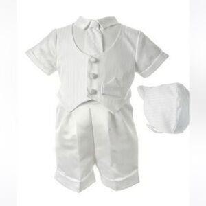 Keepsake Boys Christening Apparel New With Tags Size 6 to 9 Months 12 to 16 lbs